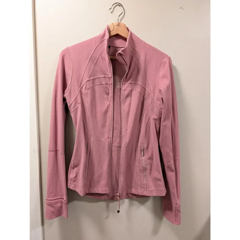 Lululemon Define Jacket Nulu in Dusty Rose